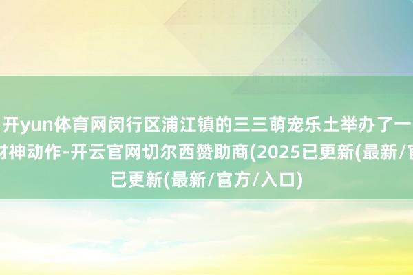 开yun体育网闵行区浦江镇的三三萌宠乐土举办了一场萌宠迎财神动作-开云官网切尔西赞助商(2025已更新(最新/官方/入口)