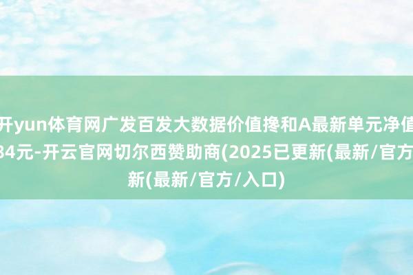 开yun体育网广发百发大数据价值搀和A最新单元净值为1.084元-开云官网切尔西赞助商(2025已更新(最新/官方/入口)